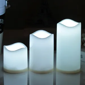 Упаковка из 3 светодиодных меняющих цвет свечей, беспламенная светодиодная волшебная свеча, Светодиодная свеча с питанием от батарейки и пульта дистанционного управления