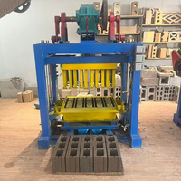 Machine de formage de blocs 4-40 à moules spéciaux personnalisés, très vendue en Australie, utilisant une machine à fabriquer des briques en poudre de pierre