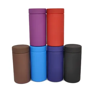 Wholesale HDPE Plastic Bottle Protein Powder Jar Container Pill Capsules Sports Nutrition Canister