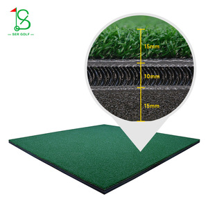 Tapis de frappe de golf 3D Ser Golf 59 pouces (1,5 m) pour entraînement intérieur/extérieur, tapis antidérapant pour simulateur de driving range - Product Image 3
