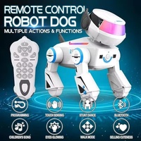 AiJH Robot Chien Intelligent STEM, Fourniture Directe Usine, Contrôle Vocal IA & Prise en Charge de 64 Langues, Apprentissage STEM, Vente en Gros OEM/ODM, Robo Animal de Compagnie