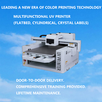Nueva Impresora de Inyección de Tinta UV ZCRS 6090UV con Pantalla Táctil para Materiales Flexibles de Gran Formato, Carcasas de Teléfono Acrílicas, Etiquetas de Cristal (3 Años de Garantía)