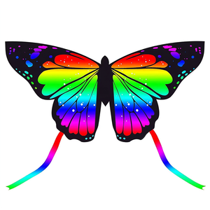 <span class=keywords><strong>Cerf</strong></span>-<span class=keywords><strong>volant</strong></span> facile à piloter, à ligne simple avec queue, pour la plage, les enfants, les sorties en plein air, les parcs et les jeux en famille - Product Image 1