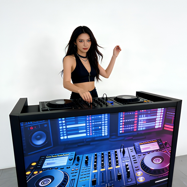 LED DJ Booth Display Screen IP65 Waterproof Video Wall for Indoor Outdoor Events P2.6 P3.91