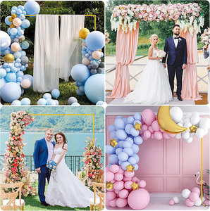 Dropship Metal Wedding Arch Square <strong>Backdrop</strong> <strong>Frame</strong> Garden Wedding Props Decoration Balloon Arch Stand for Ceremony Celebration - Product Image 6
