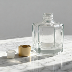 Chất lượng cao sáu cạnh chai thủy tinh cho hương liệu dầu nước hoa bao bì Stopper niêm phong Cung cấp Chứng Khoán - Product Image 1