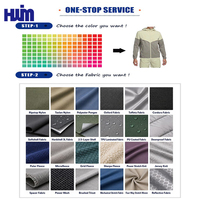 Veste imperméable à capuche personnalisée avec coutures thermosoudées, respirante, à fermeture éclair intégrale et poignets à scratch, pour homme, idéale pour la randonnée en extérieur
