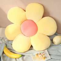 Oreiller tournesol petit coussin marguerite avec 6 pétales bureau vente en gros étudiant chaise Futon bout à bout