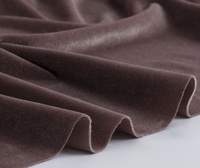 Großhandel 92% Polyester 8% Spandex Stretch Korean Velvet Stoff für Kleid Kleidungs stück Sporta nzug