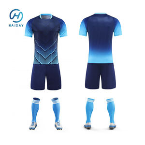 Personalizado mejor calidad camisetas de fútbol de fábrica Original uniforme de fútbol rojo blanco/Negro transpirable equipo de fútbol nuevo uniforme de fútbol - Product Image 2