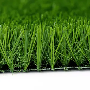 LFL rumput buatan lapangan rumput hijau 40cm, kualitas tinggi alami rumput santai luar ruangan