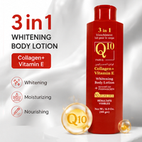 Lotion corporelle au beurre de karité 500 ml, marque privée ODM, Q10, blanchissante, éclaircissante, au collagène et à la vitamine E, pour femmes