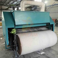 Machines automatiques de traitement de la laine et du coton Mouton Machine industrielle à carder les fibres de sisal Équipement de traitement de peignage de la laine