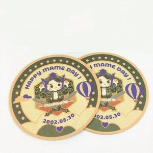 Sous-verre en papier personnalisé, écologique, nouveau design, impression par sublimation - Product Image 2