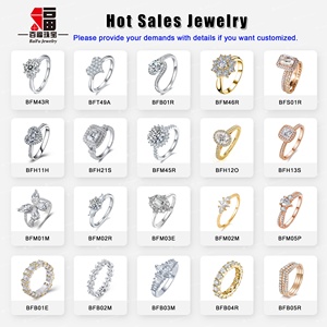 Anello Eternity Baifu Jewelry Classico a Cerchio Completo in Oro 14K con 4 Griffe e Moissanite da 4.0mm - Product Image 5