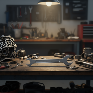 Fasano Adjustable Wrench 50-80mm For Automotive Repair - Product Image 3