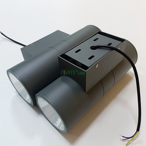 Lampade da Parete Esterne Personalizzabili di Qualsiasi Lunghezza e Diametro, 2X20W in Colori Nero, Grigio e Bianco YY-BDR001-H - Product Image 6