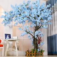 Nouveaux produits grand arbre de fleurs 3.3m de haut et 6m de large arbre de fleurs de cerisier artificiel japonais complet pour la décoration intérieure