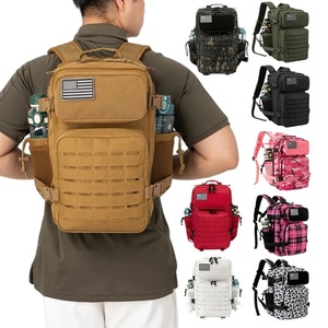 Sacs à Dos Tactiques SinSky pour Hommes, Sac à Dos de Jour Molle <span class=keywords><strong>45L</strong></span>, Sac d'Assaut 3 Jours Grand Rucksack avec Système Molle, Sac à Dos d'Assaut - Product Image 2