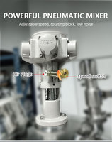 VANJIA Machine pneumatique de fabrication de parfum en acier inoxydable 200L Mélangeur à réservoir de mélange