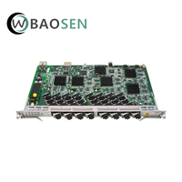 Papan antarmuka layanan GTXO 8-port 10G GPON asli dengan modul XGPON untuk ZTE C320 C300 OLT GTCO GTTO GTXO GTBO