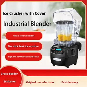 Ticari Endüstriyel Sessiz Smoothie <span class=keywords><strong>Blender</strong></span> Sızıntı Korumalı Yüksek Hızlı Karıştırma, Sütlü Çay Dükkanları Buz Kırıcı Gıda - Product Image 3