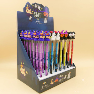 Matita a tema Halloween con zucca e <span class=keywords><strong>teschio</strong></span>, senza mina, standard, con disegni di cartoni animati di Halloween - Product Image 6