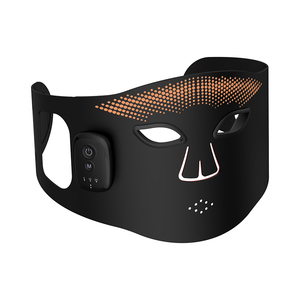 Masker Wajah Led inframerah dan lampu merah, perangkat masker kecantikan terapi cahaya silikon 660nm 850nm - Product Image 6