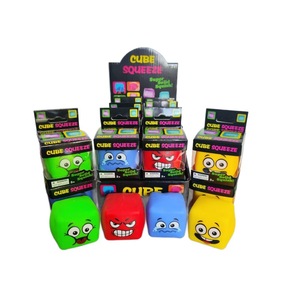 Jouet Squishy TPR Visage Souriant à Rebond Lent, Doux à Presser, Anti-Stress, Jouet Sensoriel Fidget pour Enfants et Adultes - Product Image 3