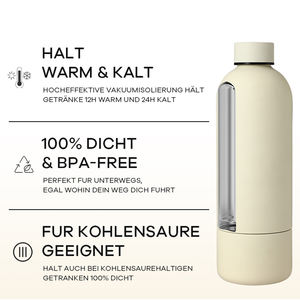 Botellas de <span class=keywords><strong>Agua</strong></span> Reutilizables de Boca Estrecha de 750 ml, Acero Inoxidable 304, Libres de BPA, Botellas de <span class=keywords><strong>Agua</strong></span> Aisladas con Recipiente Adicional - Product Image 4