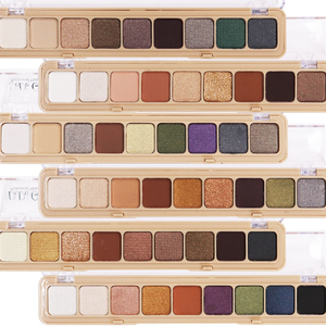 2025 Palette <span class=keywords><strong>di</strong></span> ombretti rettangolari a 9 colori luminosi impermeabili a lunga durata in polvere luccicante per <span class=keywords><strong>occhi</strong></span> lucidi scuri opachi - Product Image 6