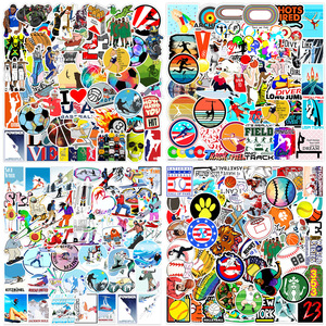 50 Pegatinas de Personajes de Dibujos Animados del Bosque, Colección Disi Mud, para Coche, Teléfono, <span class=keywords><strong>Maleta</strong></span>, Hervidor, Ordenador, Impermeables - Product Image 6