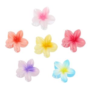 Lote de 3 pinzas para el pelo con diseño de flor y lazo, accesorio de belleza para mujer y niña, ideal para el verano y la playa, con empaque de regalo. - Product Image 1