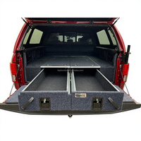 Tiroir de lit de camionnette tout-terrain 4x4 système de casier de tiroir de voiture pour Raptor Tundra Ranger Dmax
