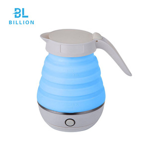 Hervidor eléctrico plegable de silicona de calidad alimentaria para viaje, <span class=keywords><strong>salud</strong></span> y seguridad, Mini hervidor portátil - Product Image 3