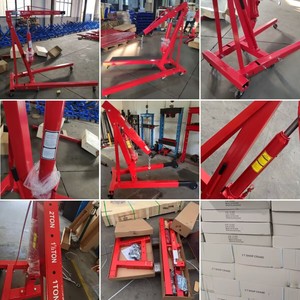 נייד 2 טון חנות מנוע מנוף מנוף מנוף מנוף מנוף הידראולי ג 'ק מנוע תיקון מנוף הידראולי - Product Image 4