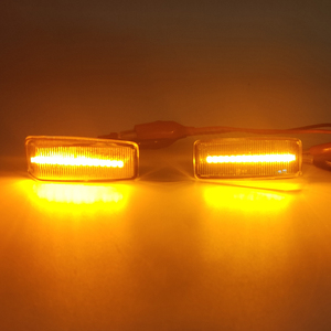 Indicatori di direzione laterali ambra dinamici automatici del lampeggiatore della luce dell'indicatore LED per il Benz W201 <span class=keywords><strong>190</strong></span> <span class=keywords><strong>W124</strong></span> W202 W140 R129 di Mercedes - Product Image 5