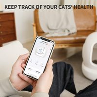PETKIT PURA MAX Version mondiale Bac à litière automatique autonettoyant intelligent pour chat Toilette pour chat avec commande à distance par application