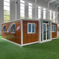 Maison préfabriquée élégante de 30 pieds avec 3 chambres, maison modulaire blanche, couleur personnalisée, maison conteneur extensible