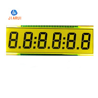 Fourniture bon marché écran Tn 6 chiffres 70 broches pompe de distribution de carburant écran Lcd avec rétro-éclairage blanc et jaune vert