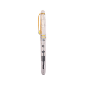 Penna stilografica di riempimento del pistone con pennino diverso trasparente pennino Fine pennarello dorato pennino calligrafia <span class=keywords><strong>Set</strong></span> di penne a pennello morbido - Product Image 1