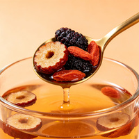 Premium Private Label Jujube Goji-Beeren Maulbeere Zuckerfreie Koffeinfreie Pyramiden-Teebeutel OEM Maßgeschneiderte Formel für Frauen-Vitalität