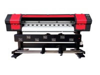Imprimante pour bannières flexibles 4FT 1.3m, imprimante numérique, machine d'impression par sublimation, imprimante grand format à solvant écologique