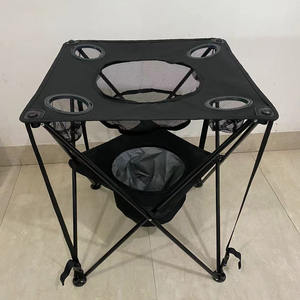 Tail gating Outdoor Picknick Faltbarer Eis kübel Grill tisch Wasserdichter ultraleichter Camping Tisch - Product Image 5