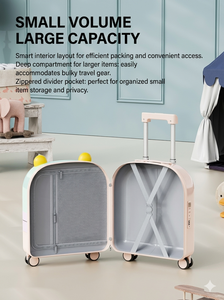 Valigia per <span class=keywords><strong>Bambini</strong></span> Durevole con Disegni Cartoon, Guscio Rigido in PC, Serratura con Password, Ruote Girevoli, Trolley da Viaggio per <span class=keywords><strong>Bambini</strong></span> - Product Image 2