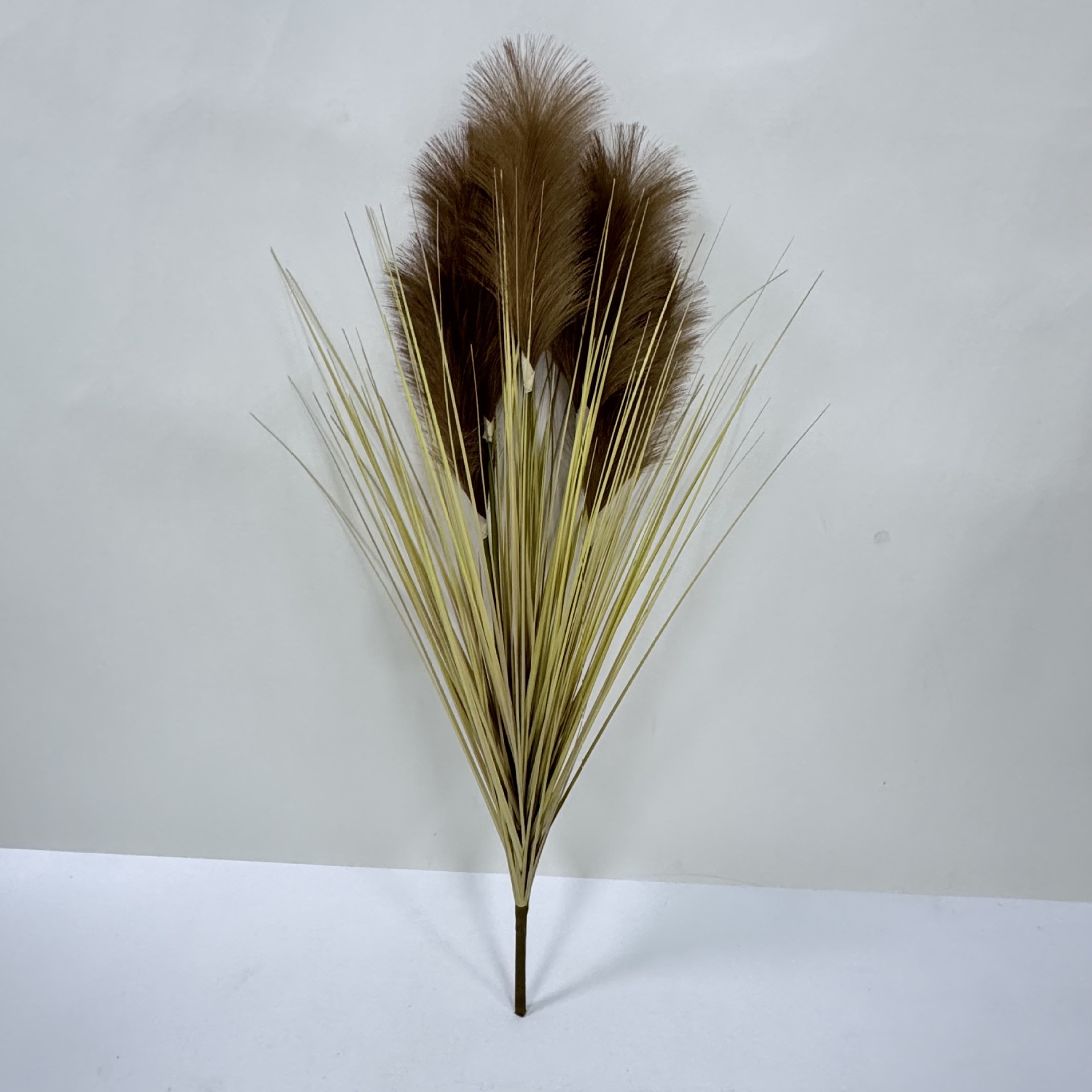 Verde amarillo claro-85cm-marrón oscuro-caña de cinco cabezas