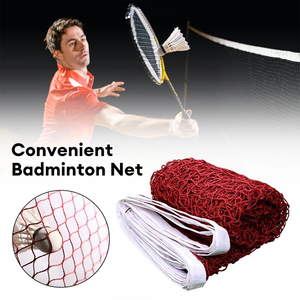 Filet <span class=keywords><strong>de</strong></span> <span class=keywords><strong>badminton</strong></span> imperméable en toile <span class=keywords><strong>de</strong></span> nylon PP, vente en gros pour les centres communautaires - Product Image 6