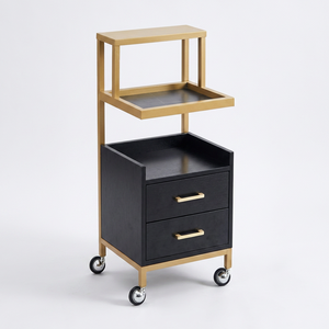 Z Modern Multifunctional Barber Shop Cabinet Hairdresser <b>Tool</b> Table with Multi-Layer Storage Rack Salon Furniture for Bedroom - Product Image 6