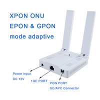 Ftth Epon Gpon serat optik, Modem Router serat optik Epon 1Ge 1 Puerto Wifi 86 kotak Onu Ont Xpon Sfu