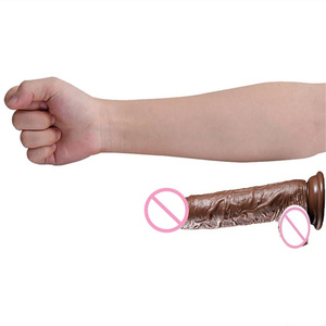 ของเล่นทางเพศสำหรับผู้ใหญ่ ดิลโด้สั่นทำจากซิลิโคนเหลวและพีวีซีเนื้อนุ่ม ดิลโด้เหมือนจริงสำหรับผู้หญิง - Product Image 2